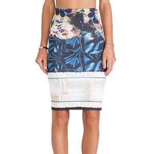 Clover canyon James Joyce midi skirt